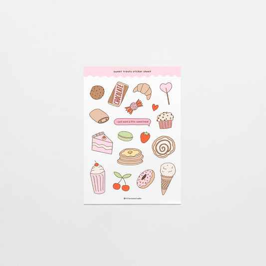 Sweet Treats Sticker Sheet