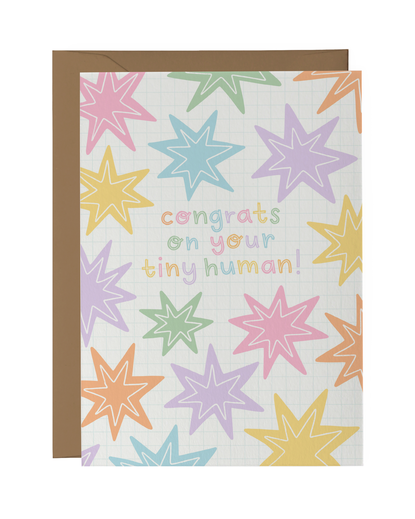 Congrats on Your Tiny Human | New Baby Card