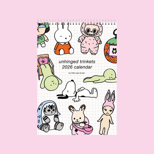 2026 Unhinged Trinkets Calendar