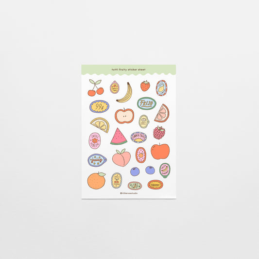 Tutti Fruity Sticker Sheet