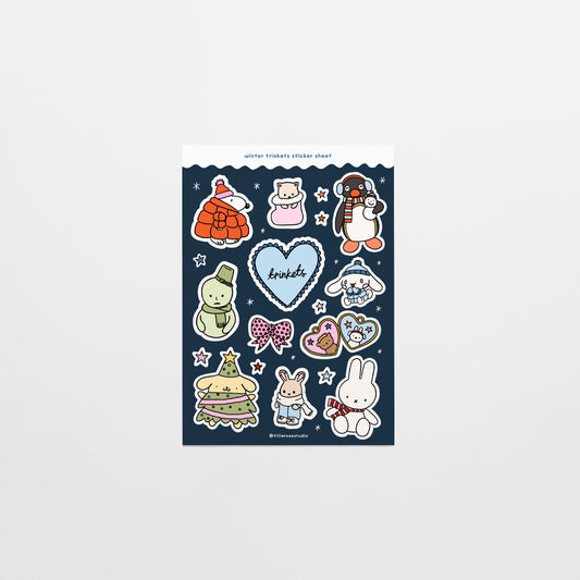 Winter Trinkets Sticker Sheet