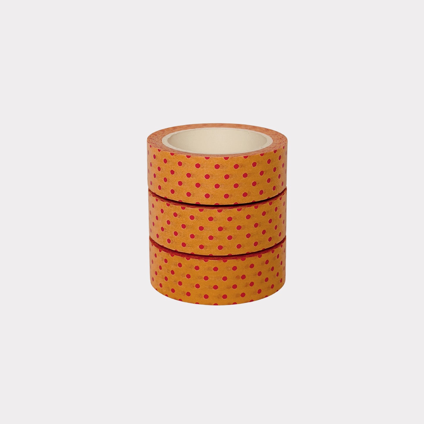 Yellow and Pink Polka Dot Washi Tape