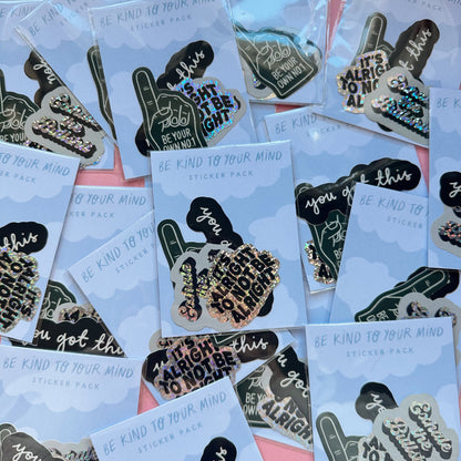 OOPSIE SALE - Vinyl Sticker Packs