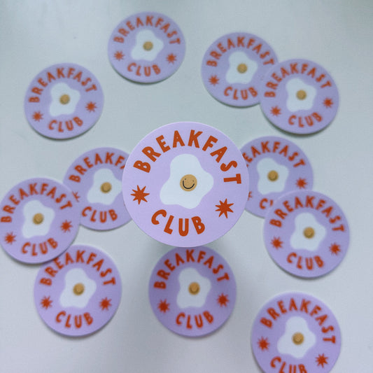 Breakfast Club Vinyl Sticker