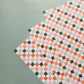 Winter Colours Checkerboard Wrapping Paper