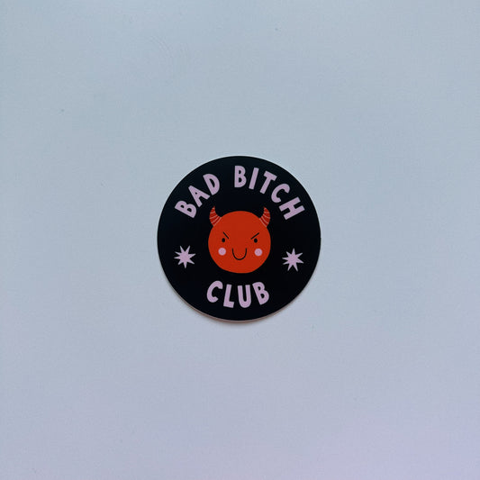 Bad Bitch Club Vinyl Sticker