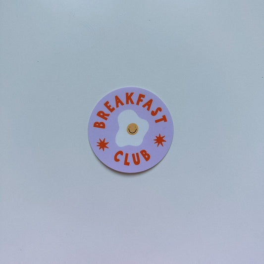 Breakfast Club Vinyl Sticker
