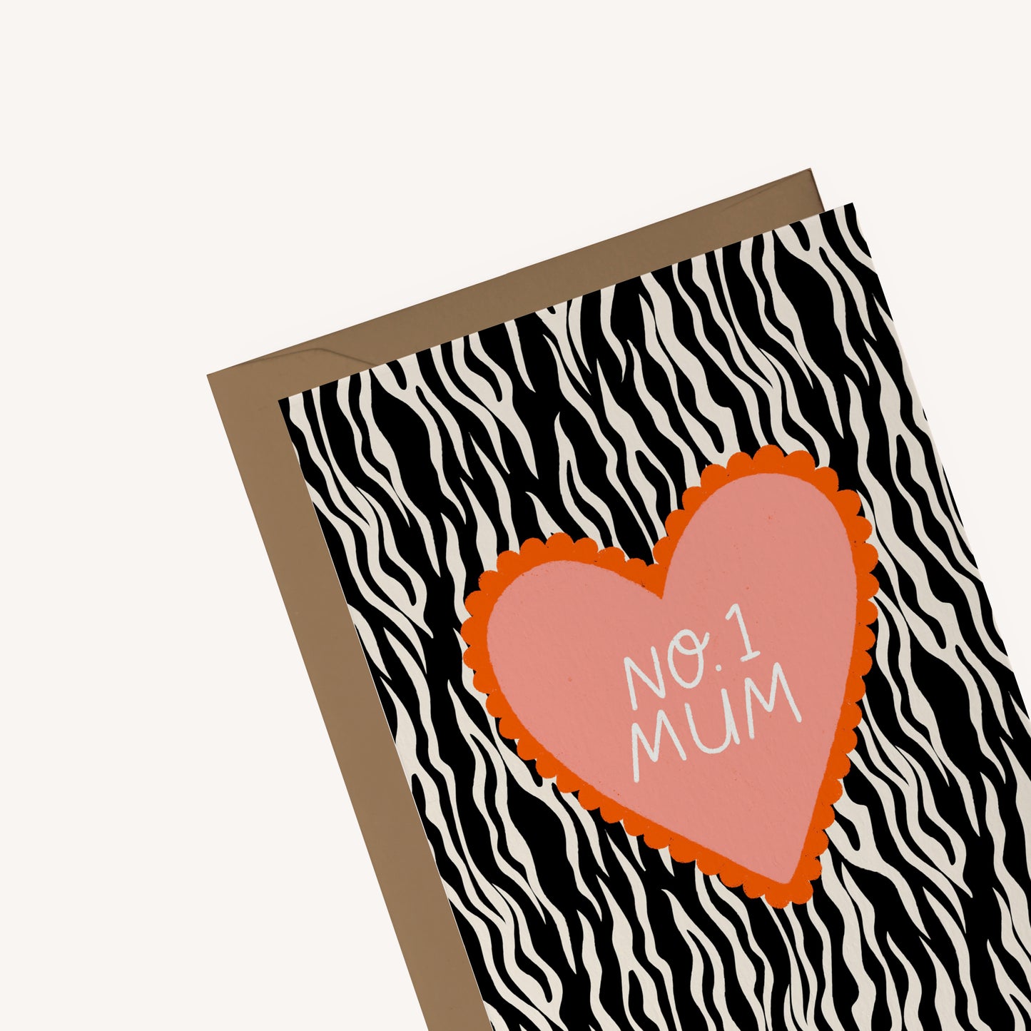 No. 1 Mum | Zebra Print
